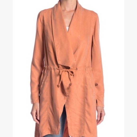 Max Jeans Sundried Tomato Drape Front Jacket - Picture 5 of 8